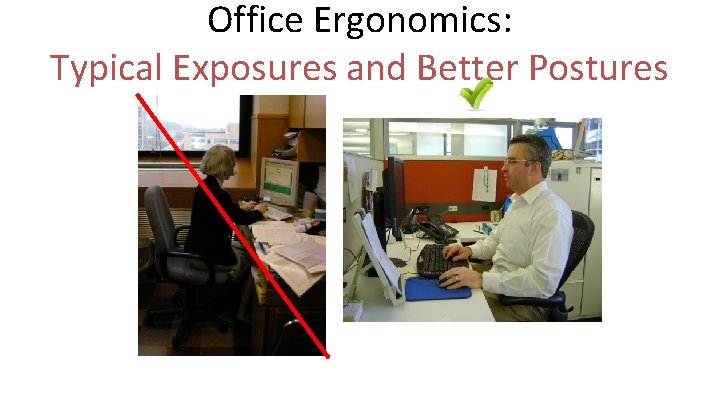 Office Ergonomics: Typical Exposures and Better Postures 