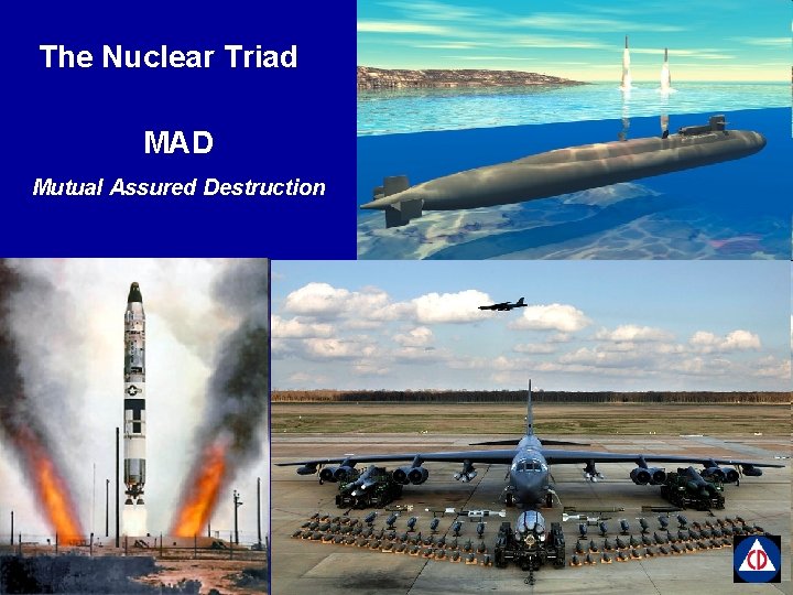 The Nuclear Triad MAD Mutual Assured Destruction 