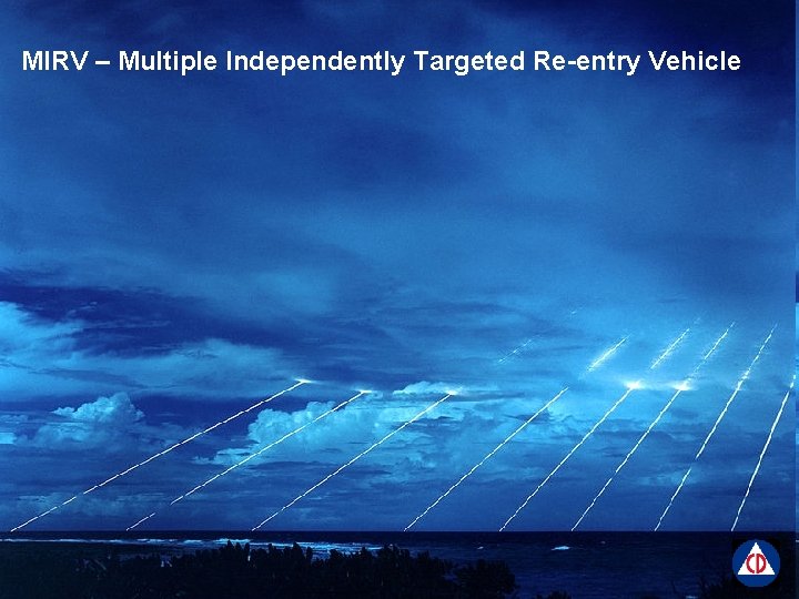 MIRV – Multiple Independently Targeted Re-entry Vehicle 