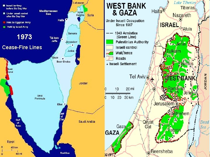 1973 Cease-Fire Lines 
