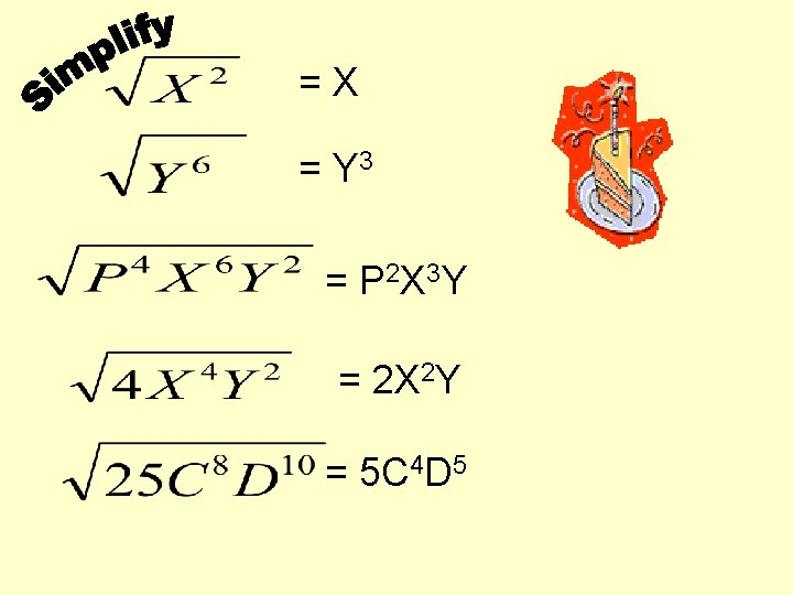 =X = Y 3 = P 2 X 3 Y = 2 X 2