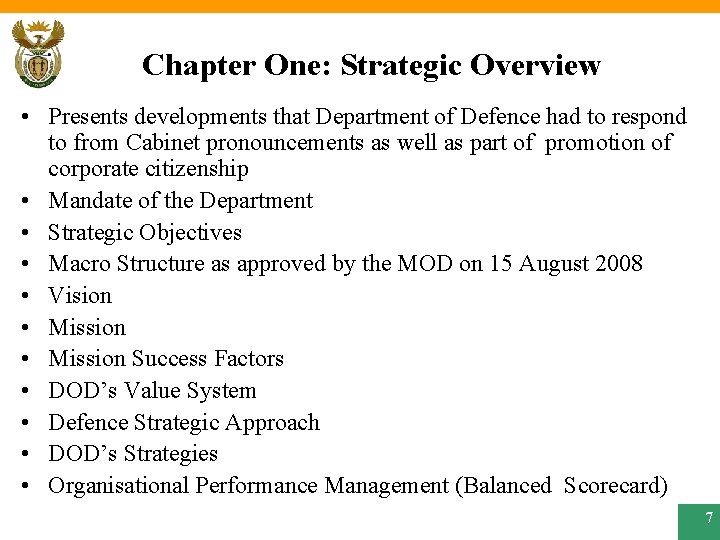 Dod Strategy.pdf Department of Defence Strategic Plan 2010 MTEF 201011