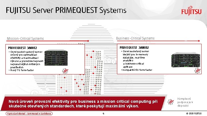FUJITSU Server PRIMEQUEST Systems Business-Critical Systems Mission-Critical Systems PRIMEQUEST 3800 B 2 PRIMEQUEST 3800