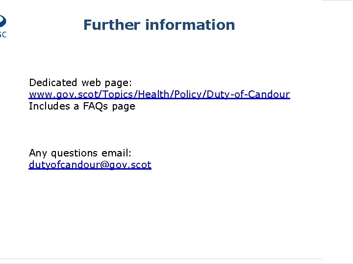Further information MAIN HEADER GOES HERE Dedicated web page: • Bullets and body text Further information MAIN HEADER GOES HERE Dedicated web page: • Bullets and body text
