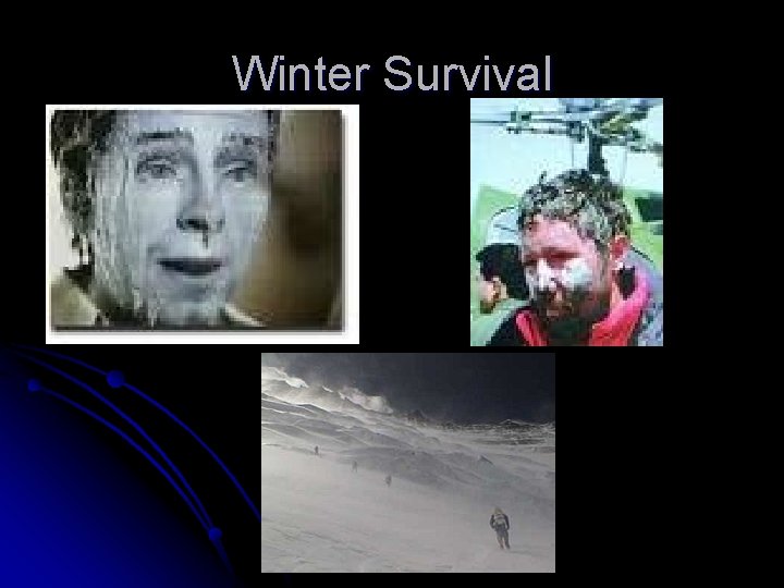 Winter Survival Winter Survival
