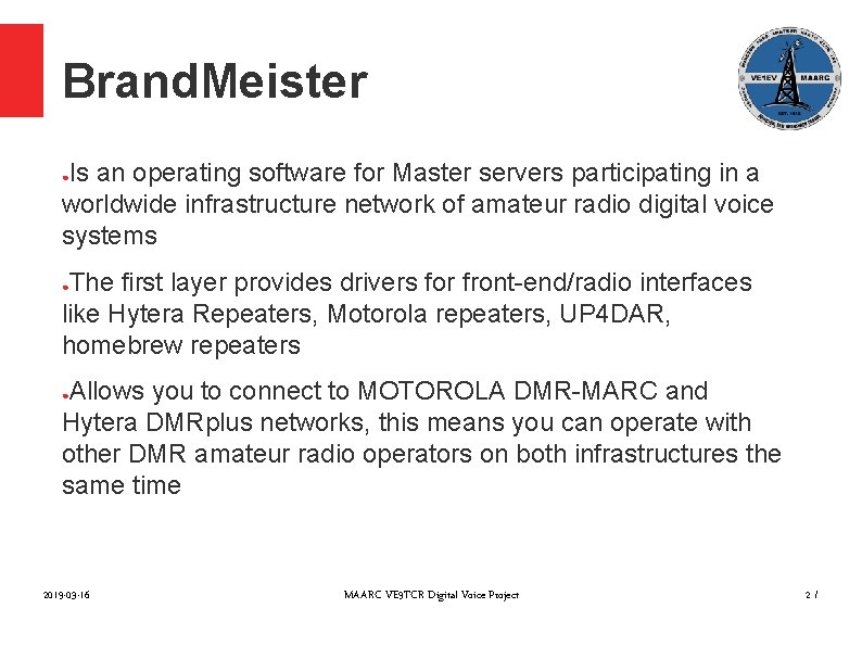 Brand. Meister Is an operating software for Master servers participating in a worldwide infrastructure