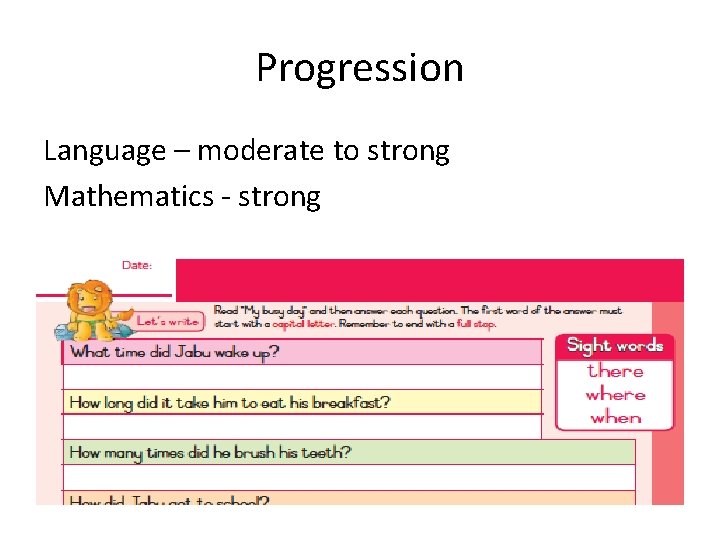 Moderate Math An Analysis of the Grade 3 Department of