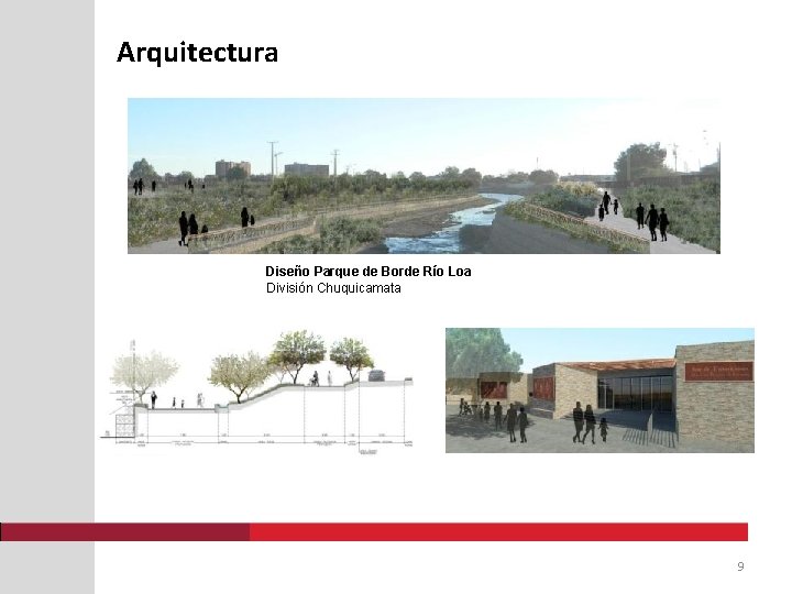 Arquitectura Diseño Parque de Borde Río Loa División Chuquicamata 9 