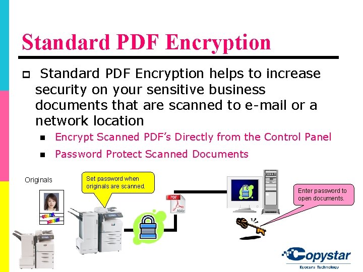 Standard PDF Encryption p Standard PDF Encryption helps to increase security on your sensitive Standard PDF Encryption p Standard PDF Encryption helps to increase security on your sensitive