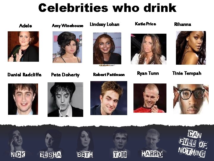 Session One Celebrities Who Choose To Drink Celebrities