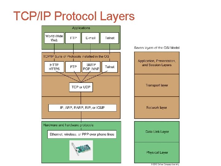 TCP/IP Protocol Layers TCP/IP Protocol Layers