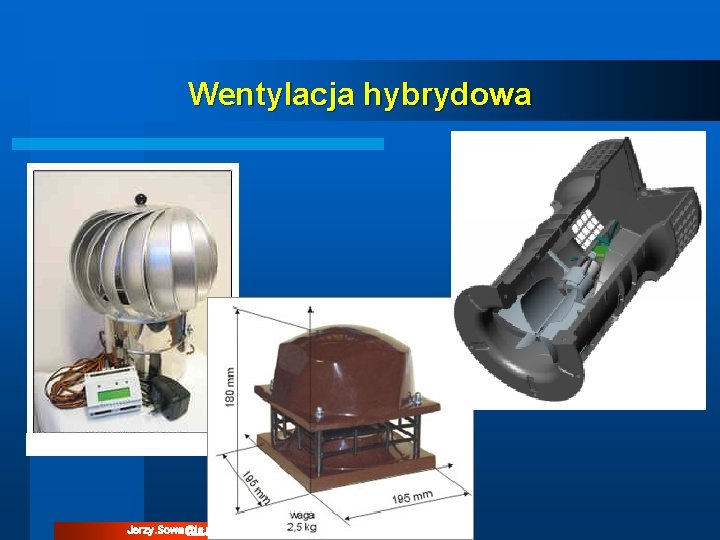 Wentylacja hybrydowa Jerzy. Sowa@is. pw. edu. pl Wentylacja hybrydowa Jerzy. Sowa@is. pw. edu. pl