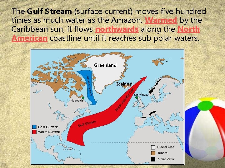 The Gulf Stream (surface current) moves five hundred times as much water as the The Gulf Stream (surface current) moves five hundred times as much water as the