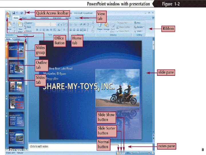 Power. Point Presentation New Perspectives on Microsoft Office Power. Point 2007 8 