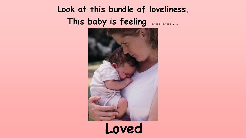 Look at this bundle of loveliness. This baby is feeling …………. . Loved 