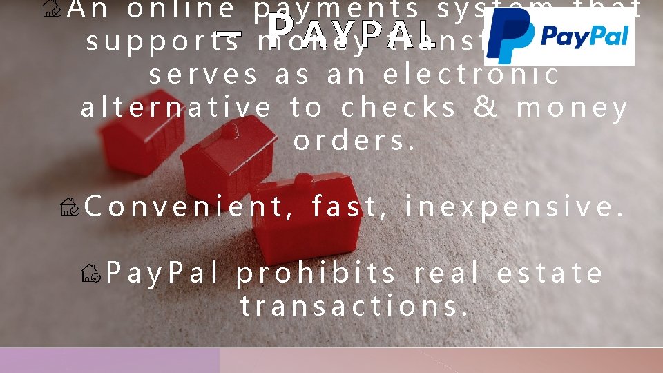 An online payments system that s u p p o r t s m