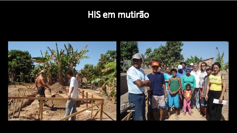 HIS em mutirão 