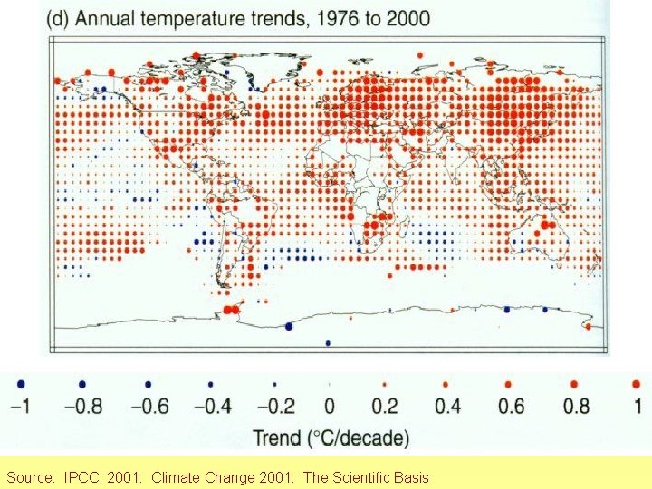 Source: IPCC, 2001: Climate Change 2001: The Scientific Basis 