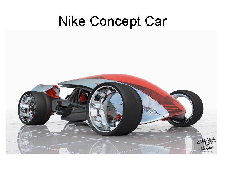 Nike Concept Car Nike Concept Car
