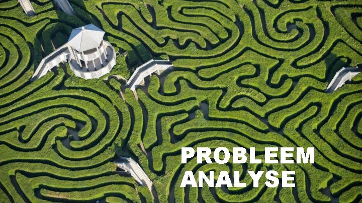 PROBLEEM ANALYSE 