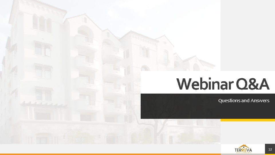 Webinar Q&A Questions and Answers 35 Webinar Q&A Questions and Answers 35