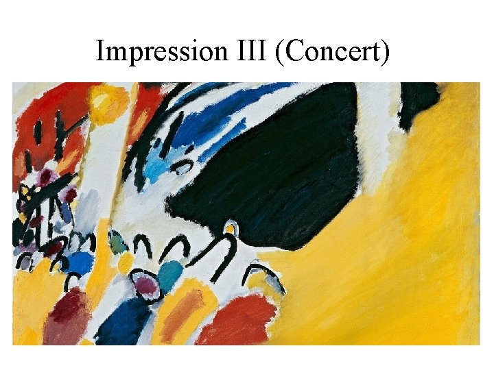 Impression III (Concert) Impression III (Concert)