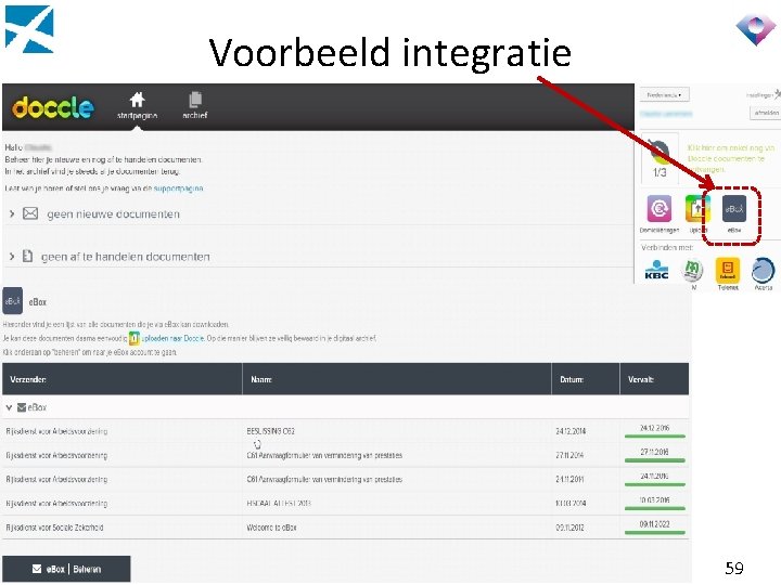 Voorbeeld integratie 59 