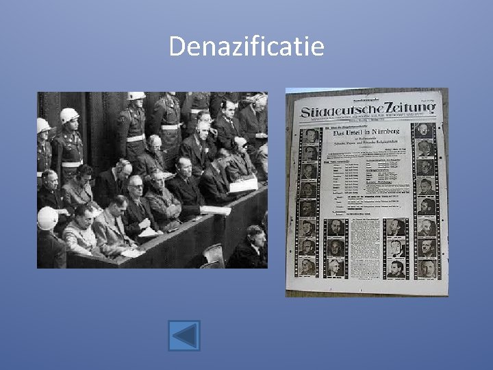 Denazificatie 