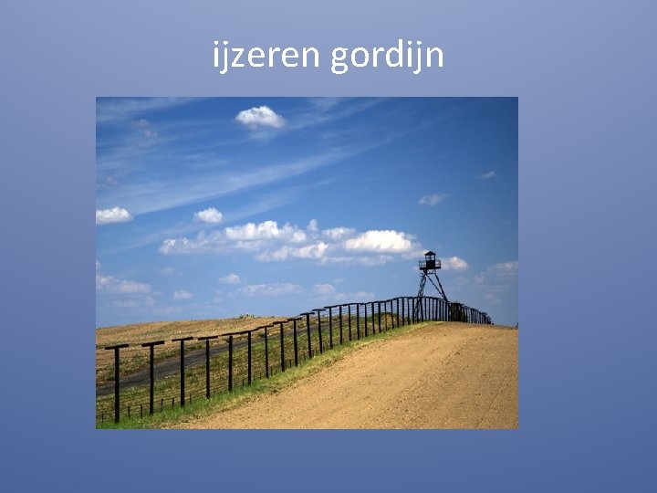 ijzeren gordijn 