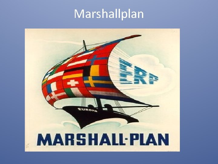 Marshallplan 