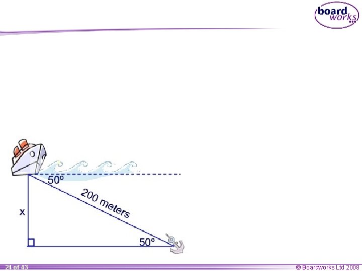  24 of 43 © Boardworks Ltd 2008 
