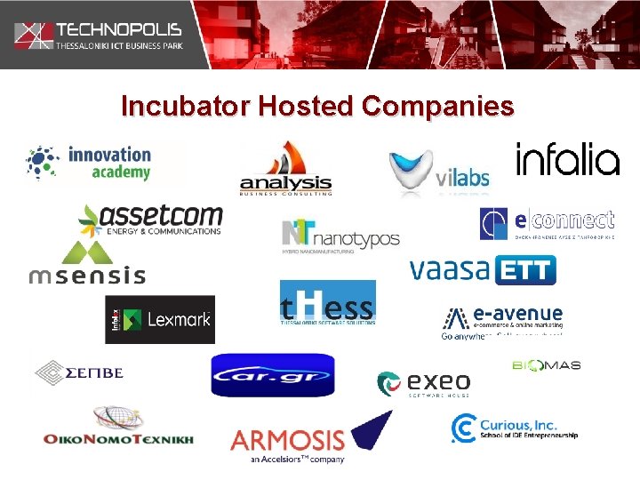 Incubator Hosted Companies 