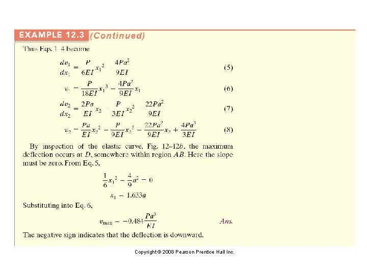 Copyright © 2008 Pearson Prentice Hall Inc. 