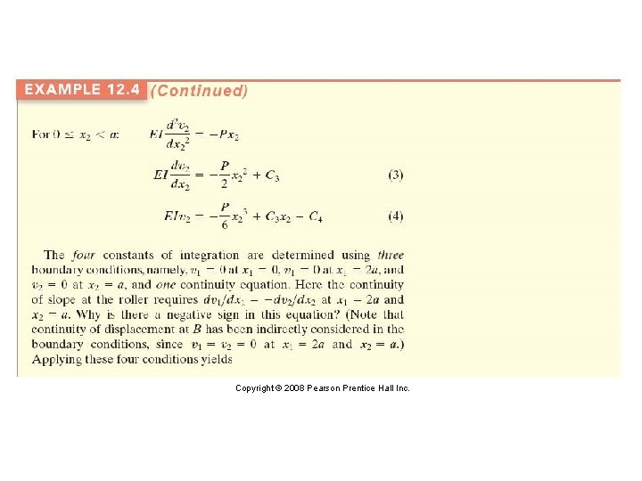 Copyright © 2008 Pearson Prentice Hall Inc. 