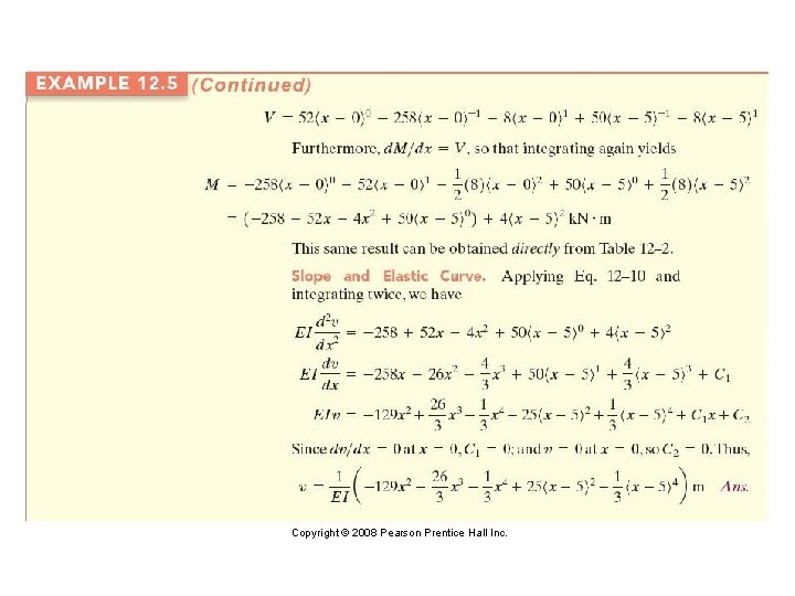 Copyright © 2008 Pearson Prentice Hall Inc. 