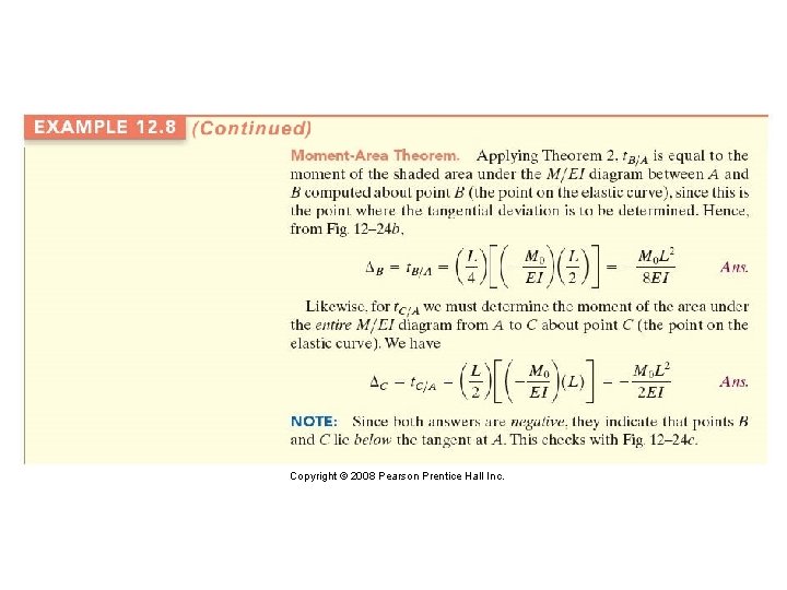 Copyright © 2008 Pearson Prentice Hall Inc. 