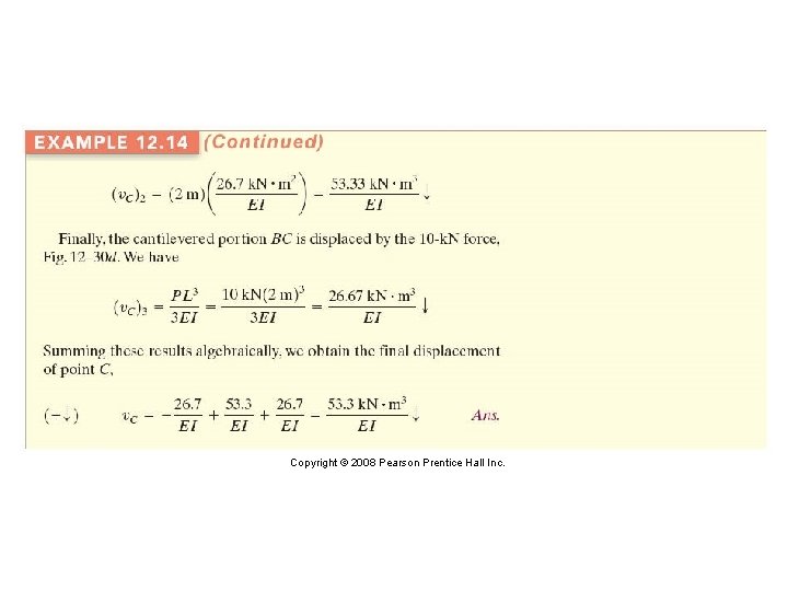 Copyright © 2008 Pearson Prentice Hall Inc. 