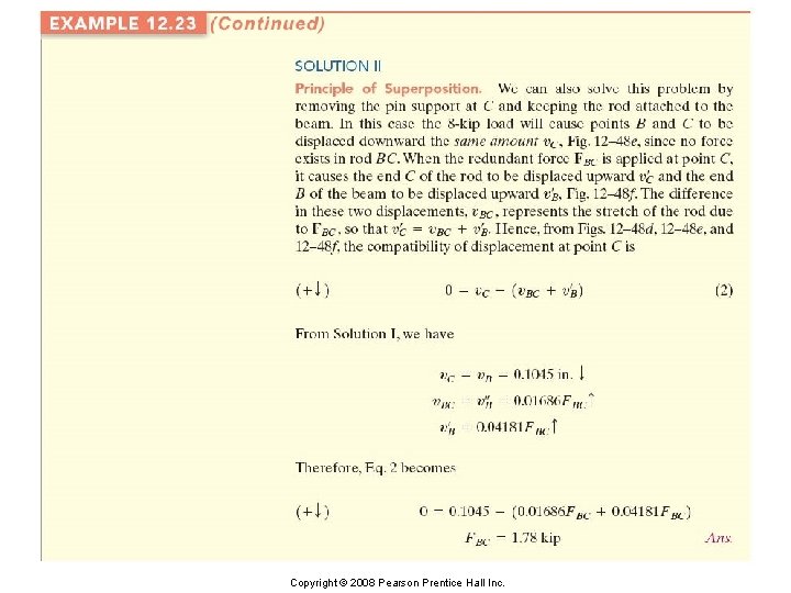 Copyright © 2008 Pearson Prentice Hall Inc. 
