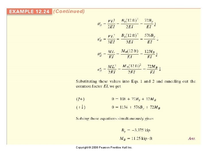 Copyright © 2008 Pearson Prentice Hall Inc. 