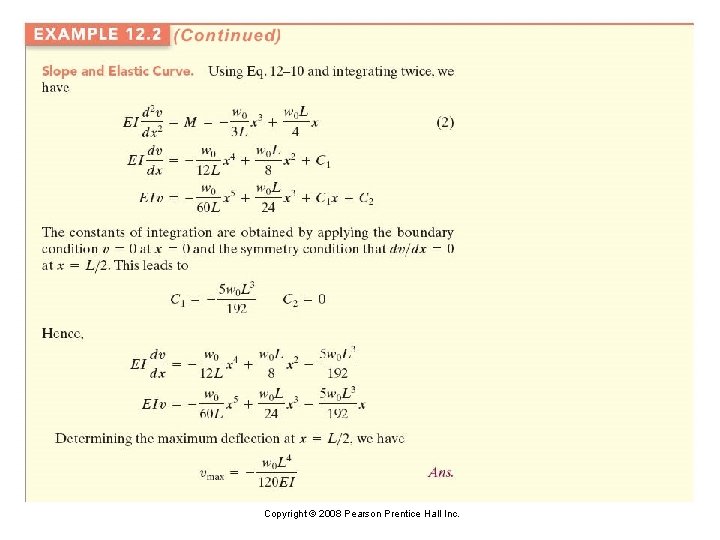 Copyright © 2008 Pearson Prentice Hall Inc. 