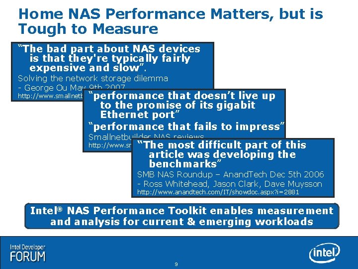 Home NAS Performance Matters, but is Tough to Measure “The bad part about NAS