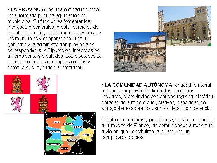 2 LA ORGANIZACIN POLTICA Y ADMINISTRATIVA 2 1