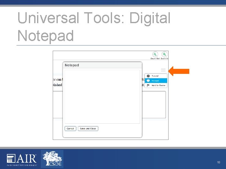 Universal Tools: Digital Notepad 18 