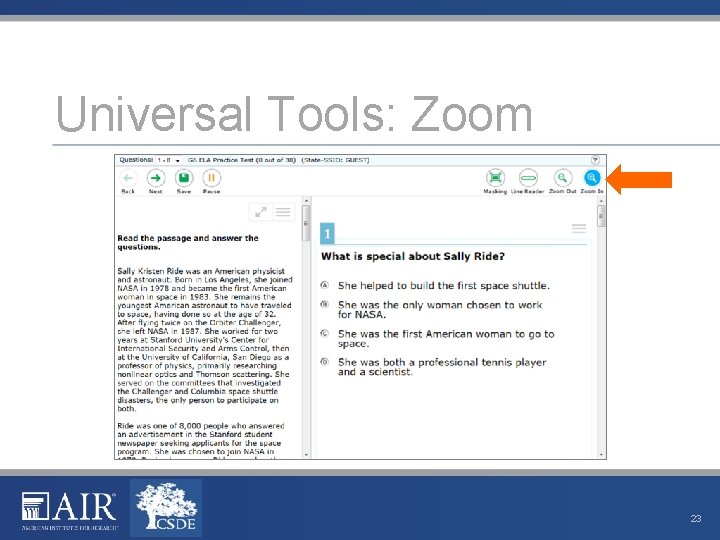 Universal Tools: Zoom 23 