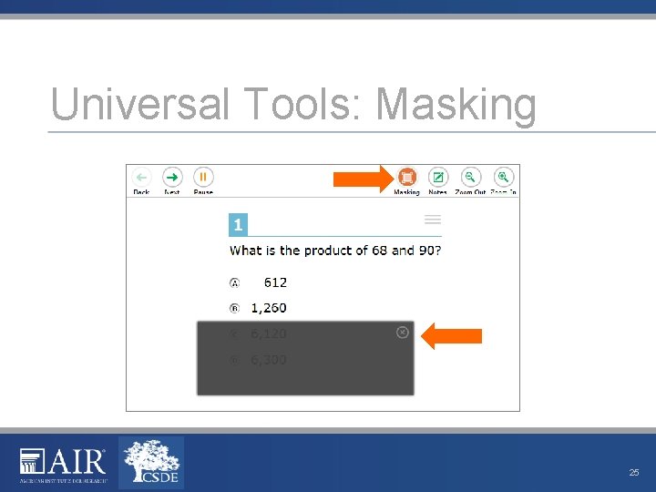 Universal Tools: Masking 25 