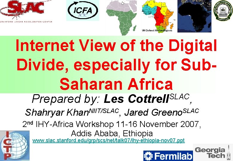 Internet View of the Digital Divide especially for