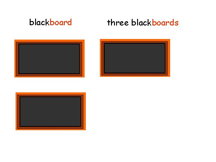 blackboard three blackboards 