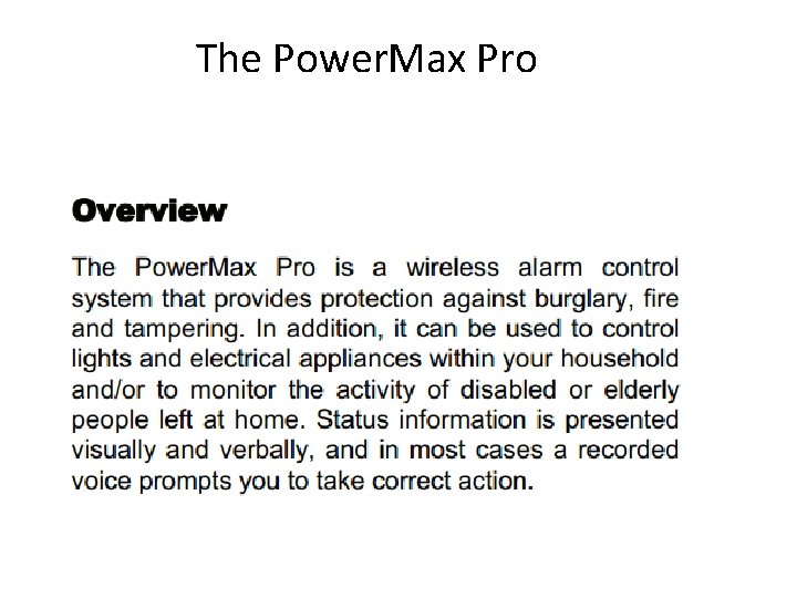 The Power. Max Pro 