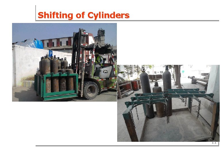 Shifting of Cylinders 11 