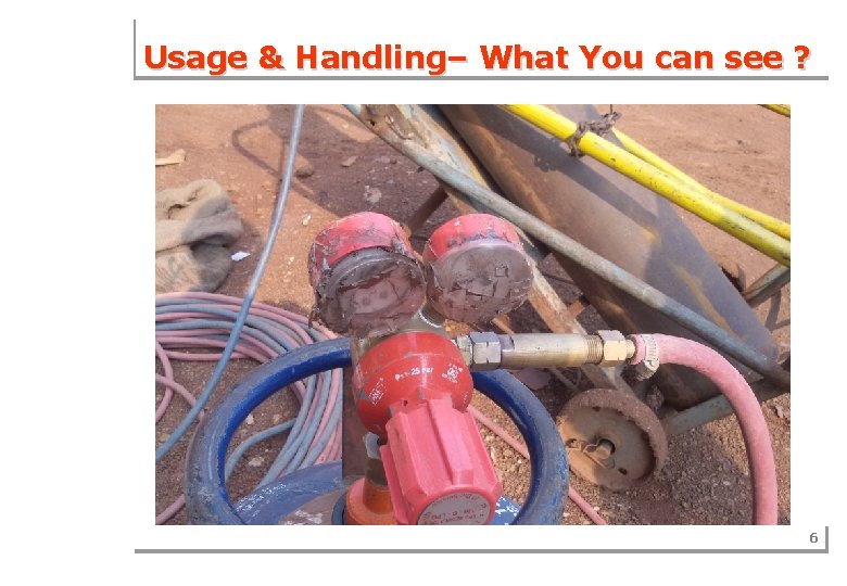 Usage & Handling– What You can see ? 6 